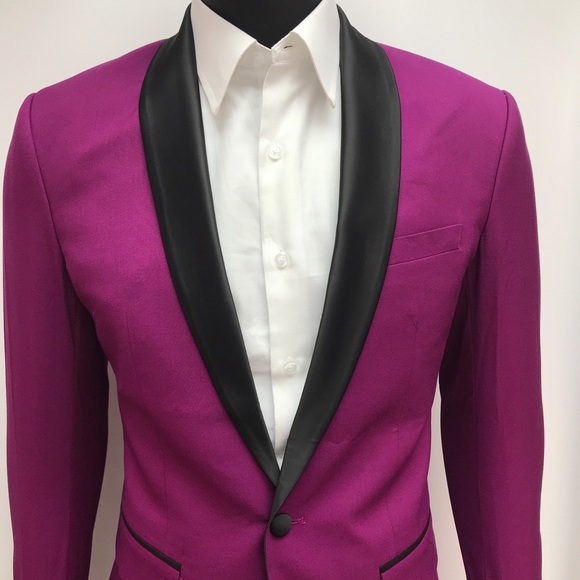 Tuxedo formalwear dinner prom men's wool jacket